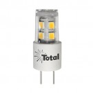 LED JC Style G4 bi-pin outdoor rated light bulb 3watt warm white 3000K 12volt AC