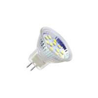 Outdoor LED MR11 12Volt 3watt 3000K warm white light bulb