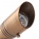 LED LED-B171-AB antique brass landscape lighting mini hooded key bullet spot light low voltage warm white 4.5W bulb
